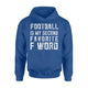 Football Second Favorite F Word Season Tailgating Hoodie