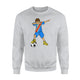 Dabbing Soccer Boy  Congo Congoleses Football Sweatshirt