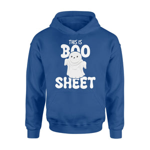 Halloween Funny This Is Boo Sheet Ghost Costume Hoodie