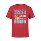 Cute Bus Boy Girl Class Of 2024 7th Grade Here I Come T-Shirt