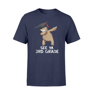 Cute Sloth Dabbing See Ya 3rd Grade Graduation T-Shirt
