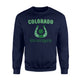 Colorado Shenanigans, St Patrick's Day Horseshoe Clover Sweatshirt