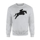 Cute English Riding Hunter Jumper Girl Riding Horse Sweatshirt