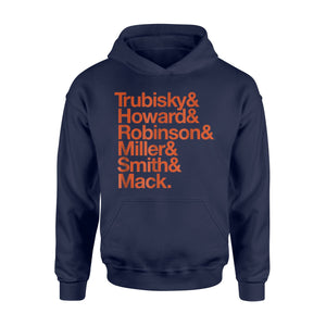 Chicago Football Names Hoodie