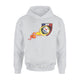 France Flaming Soccer Ball Football Hoodie
