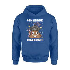 Cute Poop Emoji 4th Grade Graduate Class Of Funny Hoodie