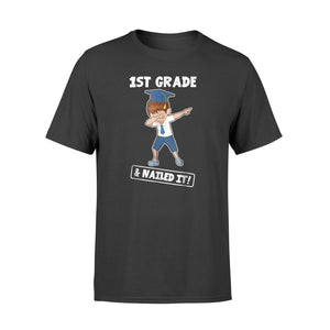 Happy Last Day Of 1st Grade And Nailed It Boy Dabbing T-Shirt