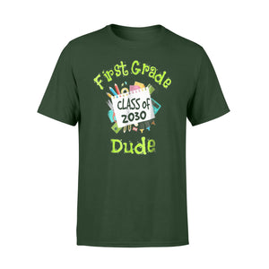 First Grade Class Of 2030 Dude For Men Women Kids T-Shirt