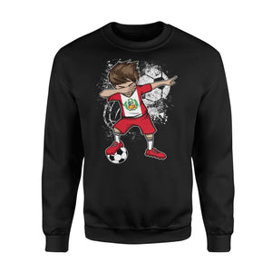 Dabbing Boy Peru Soccer Jersey Peruvian Football Sweatshirt