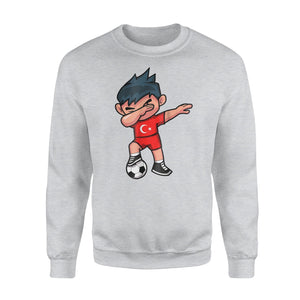 Dabbing Soccer Boy Turkey Turkish Football Sweatshirt