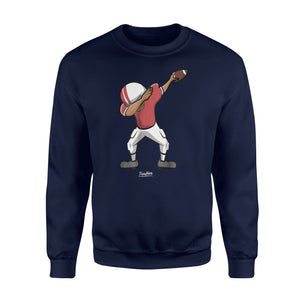 Dabbing Football Player Dance Funny Football Lover  Sweatshirt
