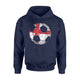England Soccer Ball Flag Jersey English Football Hoodie