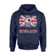 England Flag World Soccer Football Fan Hoodie