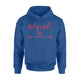 Belgrade Love Heart Handwriting Style Hoodie