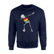 Dabbing Skeleton Germany Soccer  German Dab Dance Football Sweatshirt