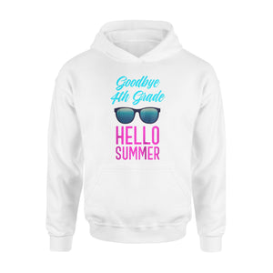 Kids Goodbye 4th Grade Hello Summer Hoodie