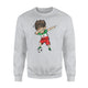 Dabbing Soccer Boy Iran Jersey  - Iranian Football Gift Sweatshirt