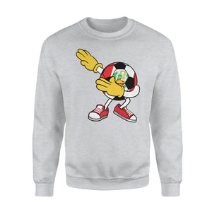 Dabbing Soccer Ball Peru Jersey  - Peruvian Football Sweatshirt