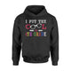 Glasses Pencil I Put The Cool In 4th Fourth Grade  Hoodie