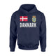 Denmakr Soccer Football Jersey Hoodie
