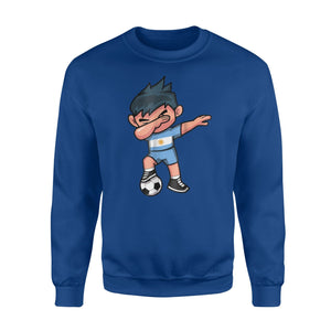 Dabbing Soccer Boy Argentina Argentinian Football Sweatshirt