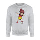 Dabbing Soccer Girl Germany Jersey - German Football Sweatshirt
