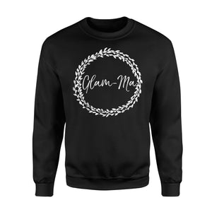 Glam-Ma For Women Funny Cute Glamorous Grandma Sweatshirt