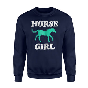 Horse Girl Cure Horse Riding Gift Women Kids Sweatshirt