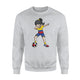 Dabbing Soccer Girl Fan Colombia Football Sweatshirt