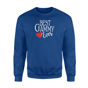 Best Gammy Ever Grandma Gammy Heart Design Sweatshirt