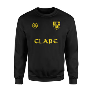 Clare Football Hurling Jersey Sweatshirt