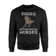 Easily Distracted By Horses Horse Lovers Gifts Sweatshirt