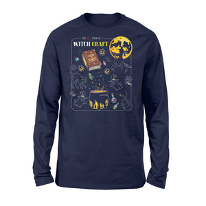 Book Of Witchcraft Halloween Long Sleeve T-Shirt