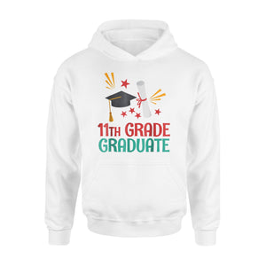 Graduation 11th Grade   Women Men Kids Gifts Invitation  Hoodie