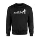 Evolution Horse Jumping Horseback Riding Equestrian Sweatshirt