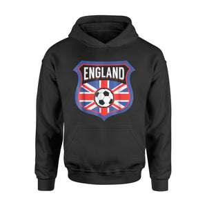 England Flag Jersey Soccer Football Futbol Hoodie