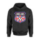 England Flag Jersey Soccer Football Futbol Hoodie