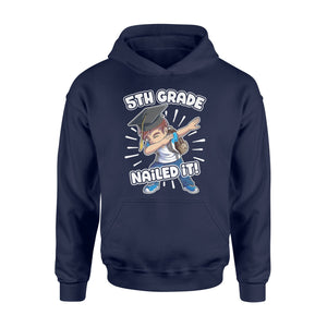 Dabbing Graduation Boy 5th Grade Boys Class Of Hoodie