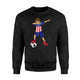 Dabbing Soccer Boy  American USA Football Boys Sweatshirt