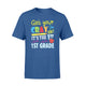Get Your Crayon It's The First Day Of 1st Grade Funny T-Shirt