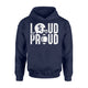 Football Player Number 5 Shirt Fan Of #5 Hoodie