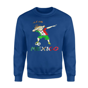 Dabbing Soccer Boy Mexico Jersey  - Mexican Football Sweatshirt