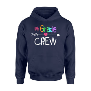 4th Grade Crew Graduate Class Of Senior Funny Hoodie