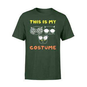 Grumpy Cat Halloween This Is My Costume Graphic T-Shirt