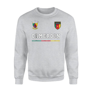 Cameroon SportSoccer Jersey Flag Football Sweatshirt