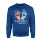Grandma - Pink Or Blue Grandma Loves You - Baby Gender Sweatshirt
