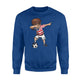 Dabbing Soccer Boy United States Football Jersey Sweatshirt
