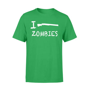 I Shoot Zombies Halloween T-shirt
