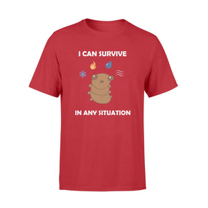 Funny Water Bear Tardigrade Survive Any Situation T-Shirt