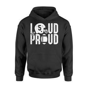 Football Player Number 5 Shirt Fan Of #5 Hoodie